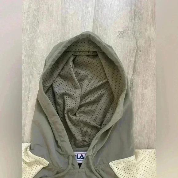 FILA Crop Hoodie Size L - Picture 4 of 8